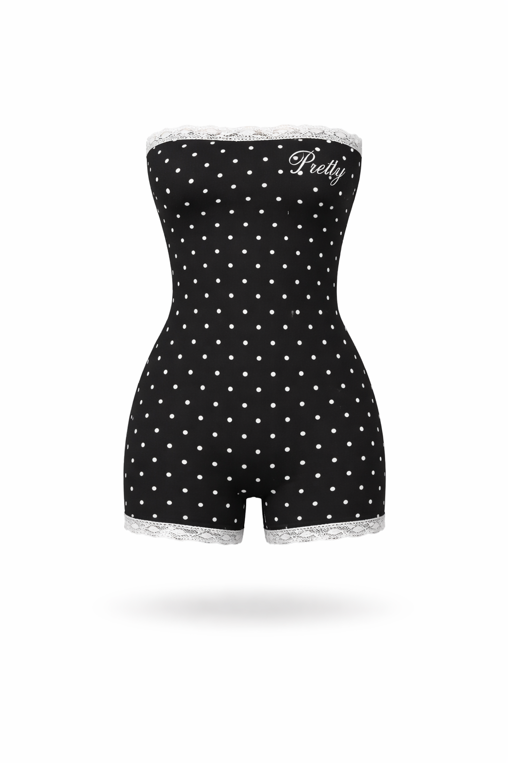 Pretty Polka Pajama Romper (Pre-Order)